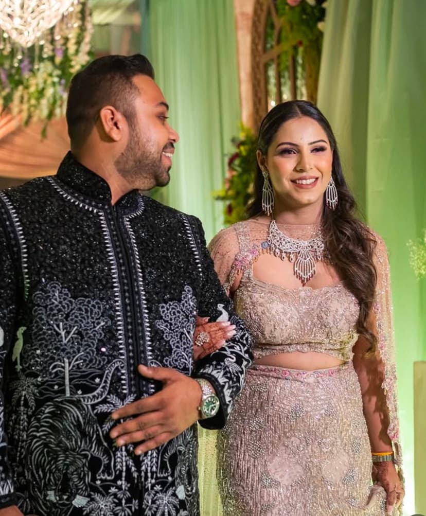 couple Mr.Ashutosh & Mrs.Ishika