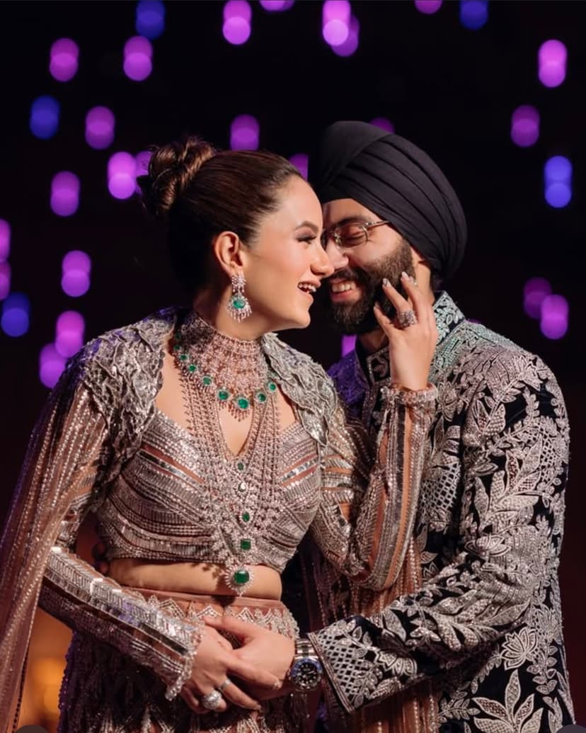 couple Mr. Ikknoor singh & Mrs. Harnoor
